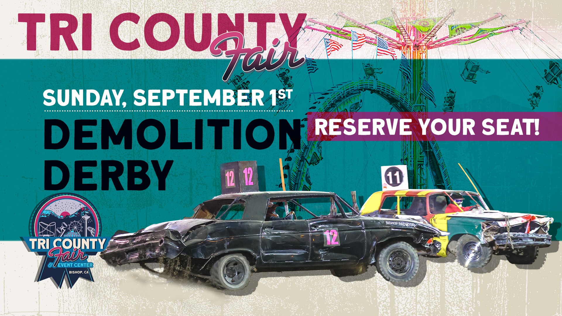 2024 TriCounty Fair Demolition Derby